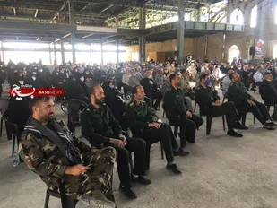 حضور فعال کارکنان سپاه و بسیج در مراسم سالگرد ارتحال امام (ره) شاهرود