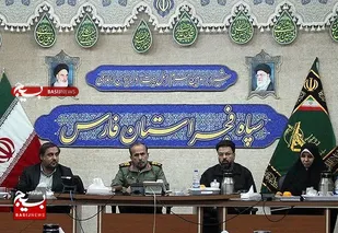 "مهنا"، نماد نمایش چهره حقیقی زن ایرانی/ تاکید فرمانده سپاه فجر بر لزوم اجرای کارهای فاخر+عکس