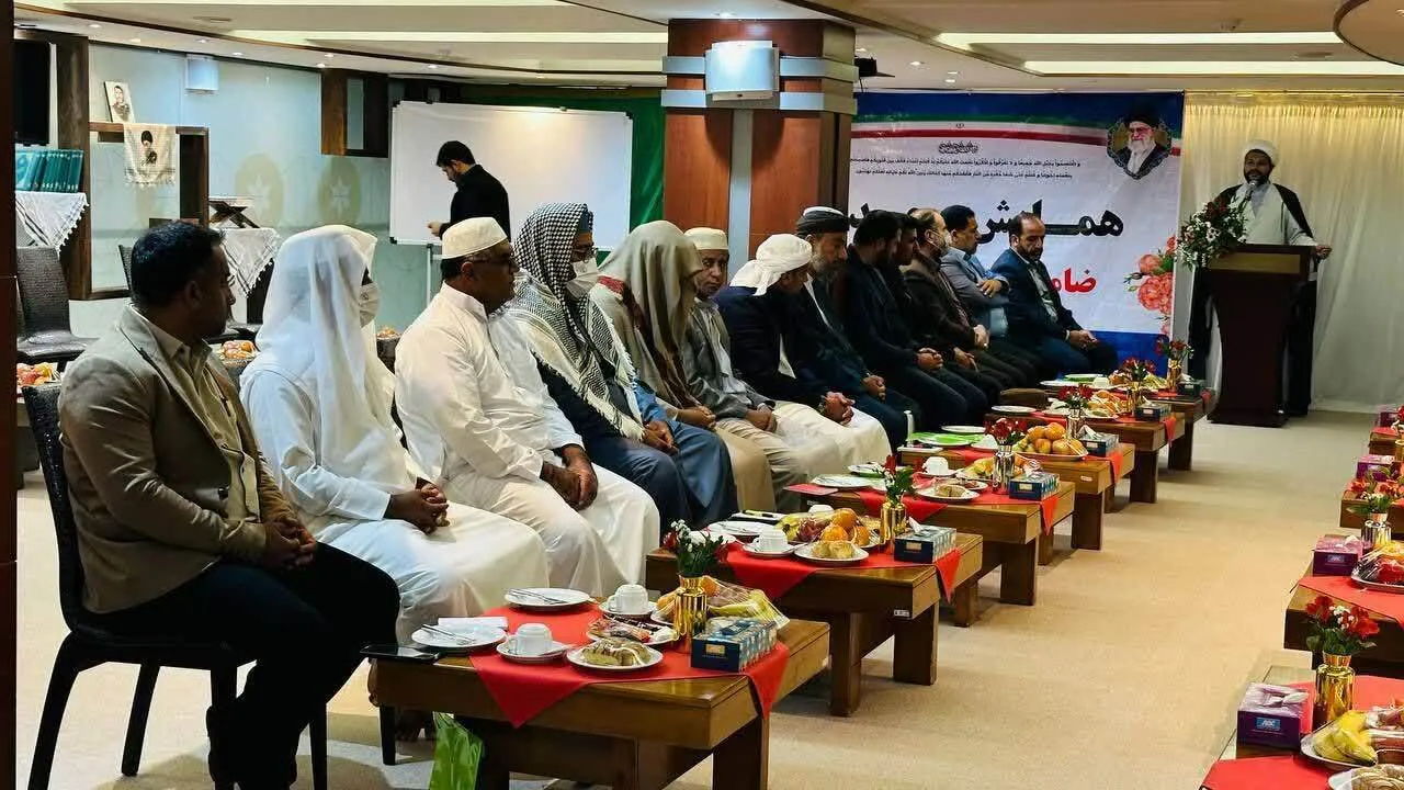 حضور علمای برجسته اهل سنت هرمزگان ‌در همایش 