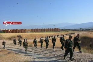 کوهپیمایی تاکتیکی گردان های تیپ 48 فتح استان