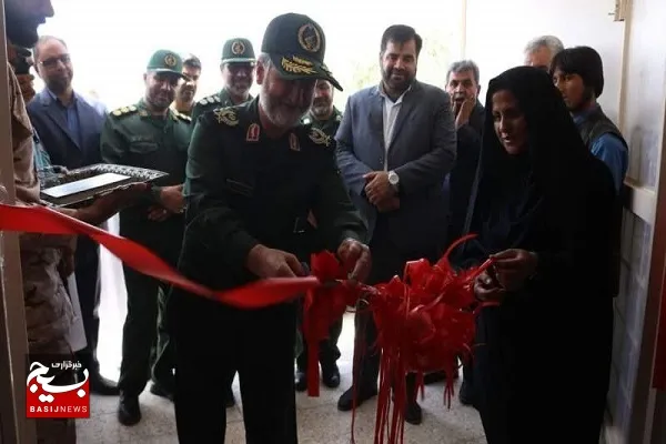 افتتاح یکصدوششمین مدرسه‌ ساخت سپاه در استان سیستان و بلوچستان