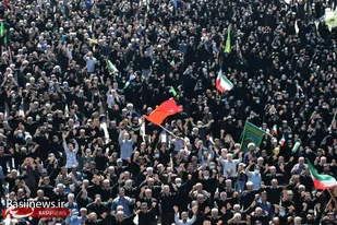 اجتماع بزرگ عزادارن نبوی در همدان