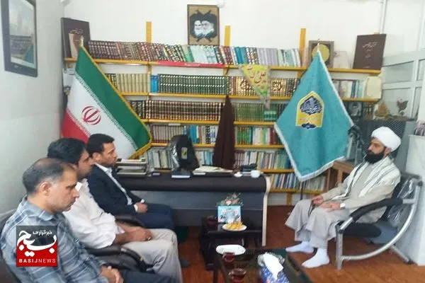 دیدار مسئول سازمان بسیج اصناف استان همدان با ائمه جمعه رزن و درگزین +تصاویر