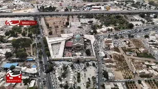 جلوه&zwnj;ای زیبای مردم قزوین در راهپیمایی عظیم اربعین حسینی&nbsp;
