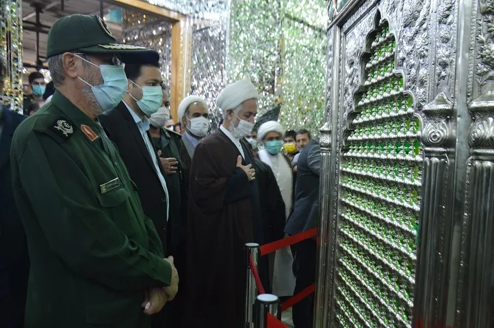 پرسنل سپاه حضرت سیدالشهدا(ع) استان تهران، به زیارت حضرت عبدالعظیم(ع) مشرف شدند