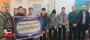 دیدار مسئولان بسیج شاهرود با خانواده شهید مصطفایی+ تصاویر