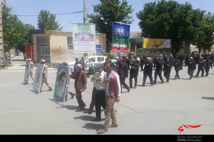 دسته عزاداری هیئت رزمندگان اسلام در اسدآباد