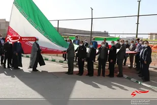 مراسم آغاز دهه فجر در دانشگاه آزاد اسلامی زاهدان برگزار شد