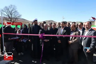 افتتاح طرح هادی و بهسازی روستای چشمه زورق ملایر