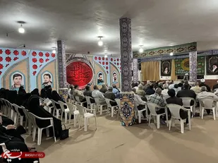 مراسم یادبود شهادت شهدای خدمت درگردان ۱۱۵ امام حسین(علیه السلام) برگزارشد:
