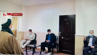 دیدار مدیرکل زندان&zwnj;های استان و مدیر عامل ستاد دیه استان با ماموستا حسینی
