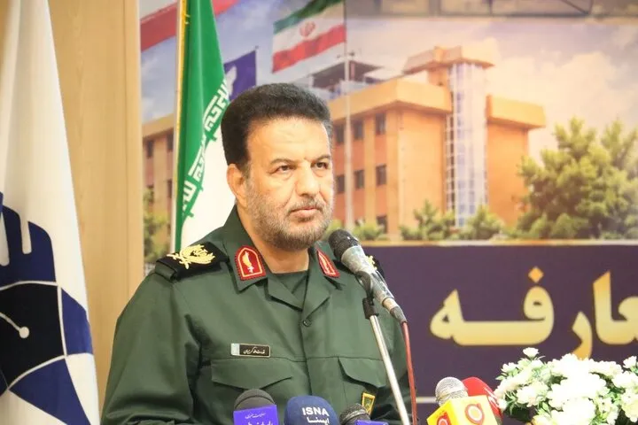 سردار قدرت‌الله کریمیان جانشین فرمانده سپاه امیرالمومنین (ع) استان ایلام