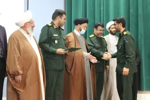 تکریم و معارفه فرمانده ناحیه مقاومت بسیج تفت