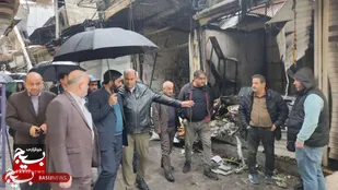 بازدید رئیس سازمان بسیج اصناف کشور  از بازار رشت