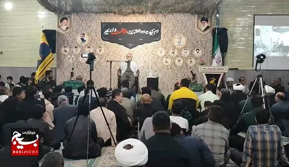 بزرگداشت شهدای مدافع حرم و کوی شهید بهشتی امیدیه