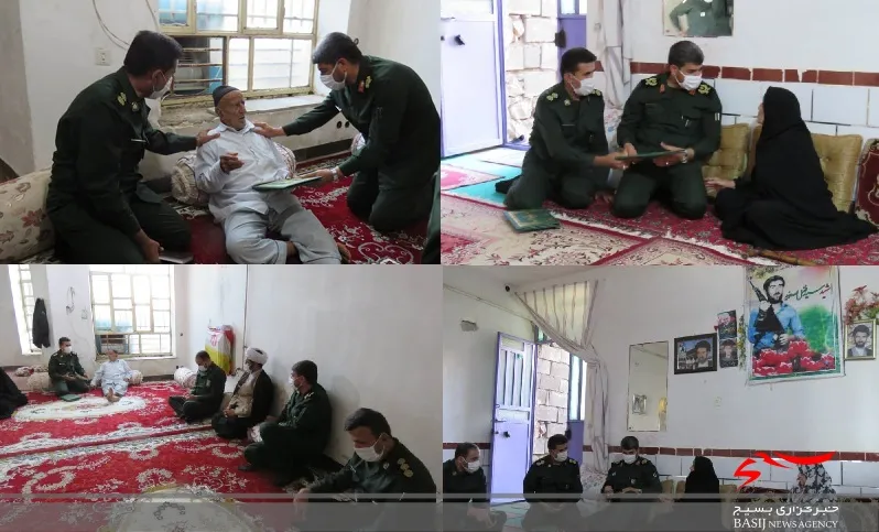 دیدار و تجلیل فرمانده سپاه فتح از خانواده شهدا / سردار خرم دل: پدران و مادران شهدا سند افتخار این ملت هستند