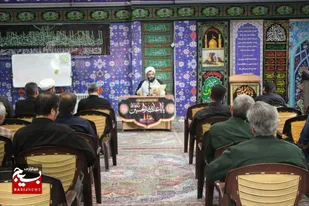 برگزاری مراسم عزاداری و سوگواری شهادت امام مهربانی&zwnj;ها در ناحیه مالک اشتر مشهد+تصاویر
