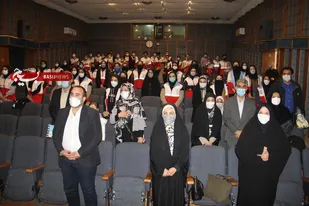 اختتامیه جشنواره سراسری فیلم کوتاه دانش آموزی مدرسه در قزوین