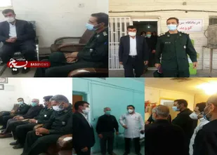 اعلام امادگی سپاه ناحیه آبدانان در جهت خدمات رسانی به بخش های کرونایی بیمارستان رسول اکرم(ص)