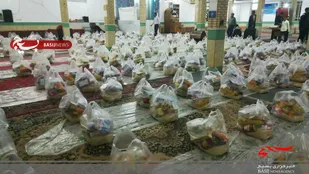 توزیع ۳۰۰ بسته حمایتی  در شهرستان لردگان