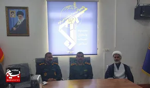 تودیع و معارفه فرمانده سپاه شهرستان ایرانشهر