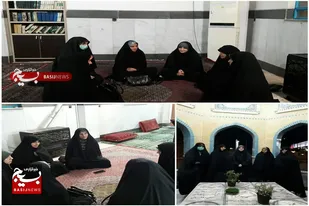 نخستین جلسه اعضای شورا بسیجیان سرخه در کنار شهدا برگزار شد