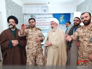 افتتاح خانه محروم و پایگاه مقاومت در هفته بسیج در چالوس