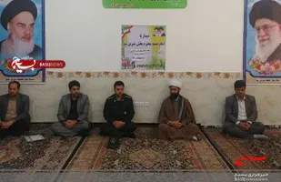 دیدار جمعی از فرهنگیان و بسیجیان با امام جمعه شیرین سو