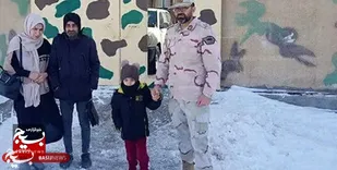 نجات مسافران گرفتارِ در برف و کولاک در سرخس