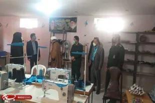 کارگاه تولیدی خیاطی توسط بسیجیان حوزه مقاومت ام البنین افتتاح شد/ افتتاح دو کارگاه در هفته دفاع مقدس