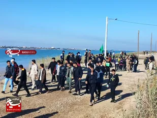 اعزام ۱۶۰ نفر دانش&zwnj;آموز شهرستان جم به مناطق عملیاتی جنوب