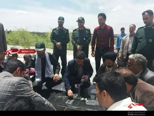 غبارروبی مزار شهداء گل&zwnj;تپه به&zwnj;مناسبت سالروز فتح خرمشهر
