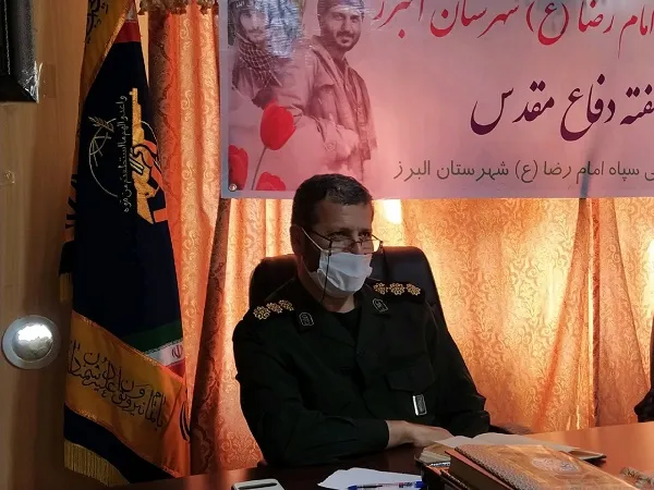 اجرای ۱۶۵ عنوان برنامه ویژه دفاع مقدس در شهرستان البرز/امروز بسیج مردمی، برگرفته از فرهنگ دفاع مقدس است