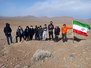 همایش پیاده رویی و کوه پیمایی بسیجیان روستای موته برگزار شد