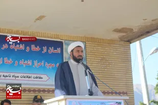 صبحگاه مشترک نیروهای نظامی، انتظامی و بسیج در بوانات