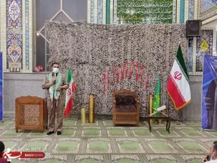 یادواره شهدا مسجد الزهرا محله فروشان خمینی شهر