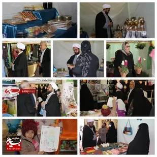 برپایی نمایشگاه در امامزادگان شهرکرد