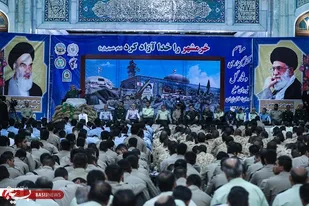 آئین شکرگزاری و نثار گل نیرو&zwnj;های مسلح جمهوری اسلامی ایران در سالروز آزادسازی خرمشهر