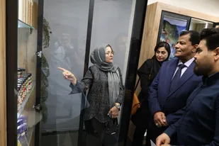 بازدید هیات تجاری بصره از نمایشگاه توانمندی&zwnj;های خوزستان