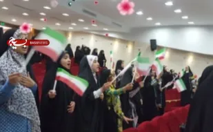 برگزاری جشن دهه کرامت ویژه دختران حوزه ۳و۸کوثر با حضور فرمانده ناحیه ابوذر  سرهنگ عباس فروزان مهر