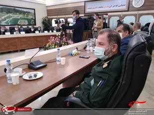 حضور فرمانده سپاه کربلا در نشست بررسی مشکلات مازندران +تصاویر