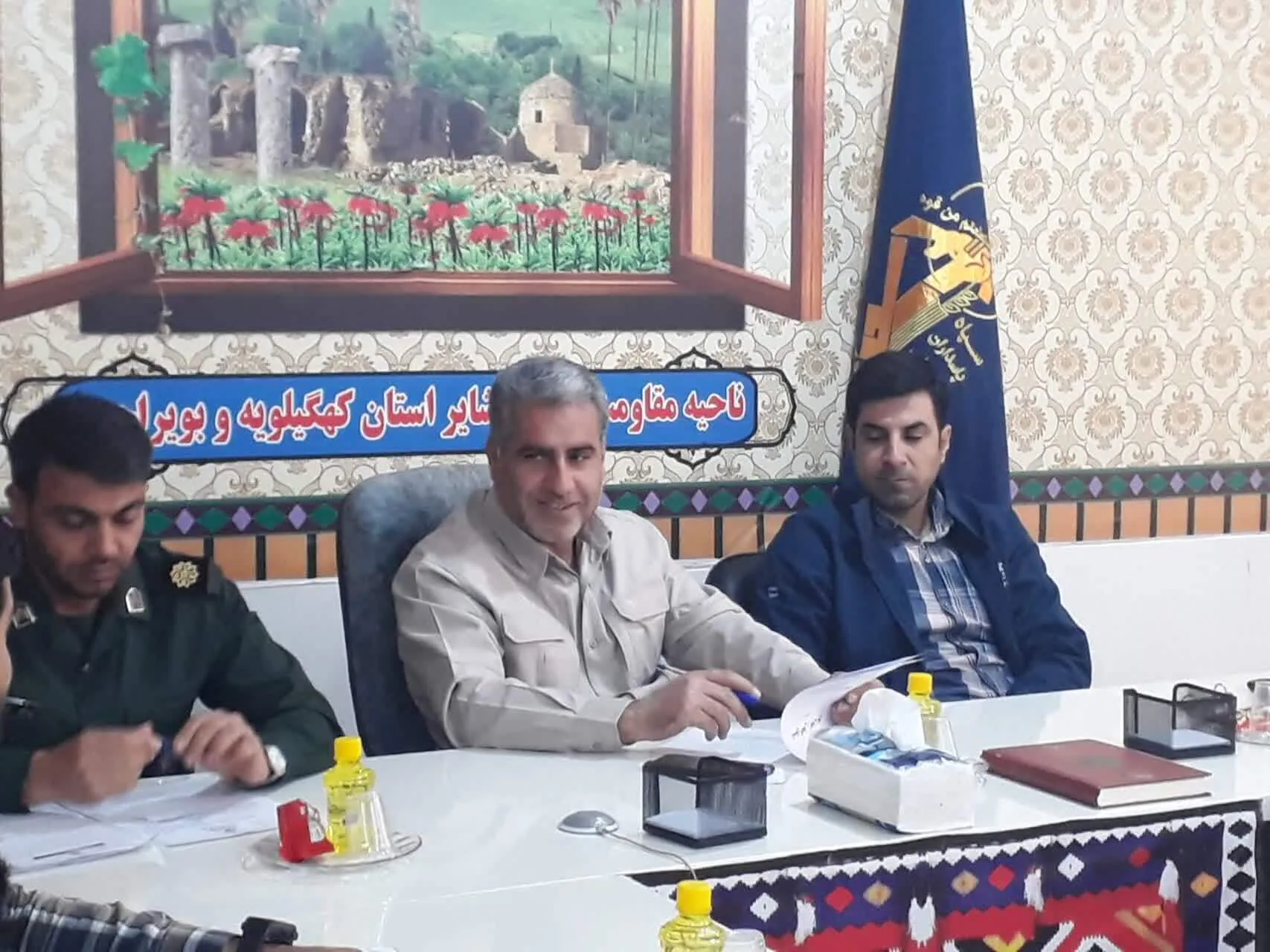 اعزام ۱۲۰ دانش آموز بسیج مدارس حوزه عشایری به مناطق عملیاتی جنوب
