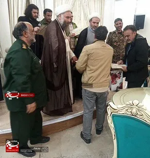 مراسم تجلیل از بسیجیان مدافع امنیت ناحیه مسلم بن عقیل (ع)