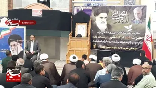 مراسم بزرگداشت ارتحال امام(ره) و قیام خونین ۱۵خرداد در کاشمر + عکس و فیلم