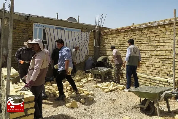 مشارکت ۱۹ گروه جهادی در پروژه‌های محرومیت زدایی شهرستان کوهچنار