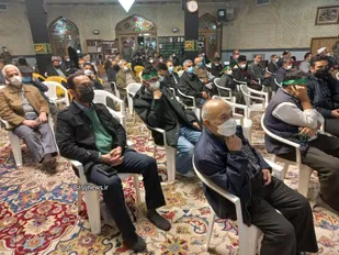مراسم بزرگداشت یوم&zwnj;الله 9 دی در مهدیه اعظم سمنان+ عکس