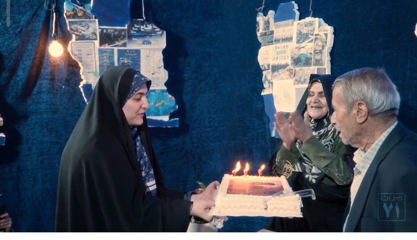 جشن تولد متفاوت در بام ایران+فیلم