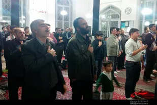 مراسم عزاداری امام رضا(ع) در کوی حسن آباد نهاوند