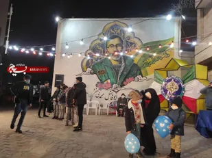 جشن پدران آسمانی در ششمین سالروز پرواز آسمانی شهید مدافع حرم حاج جواد محمدی مفرد