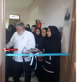 دفتر بسیج دانش آموزی در مدرسه دخترانه "انقلاب اسلامی" گرمسار افتتاح شد
